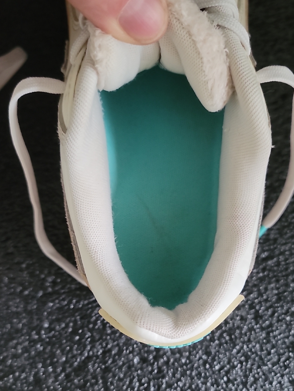 Nike Wmns Air Max 90 Se 'Mama' "Teal/Cream/Tan" Wmns 9 Fast Shipper. - Picture 7 of 15